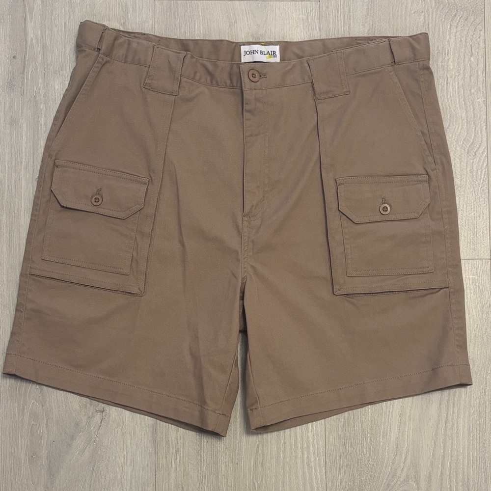🔥BUNDLESALE Mens 40 John Blair Cargo Shorts with Utility Pockets